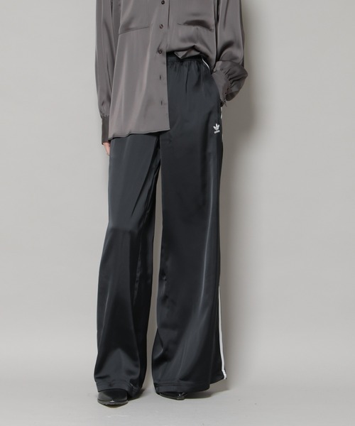 adidas（アディダス） パンツ adidas/SATIN TRACK PANTS BLACK