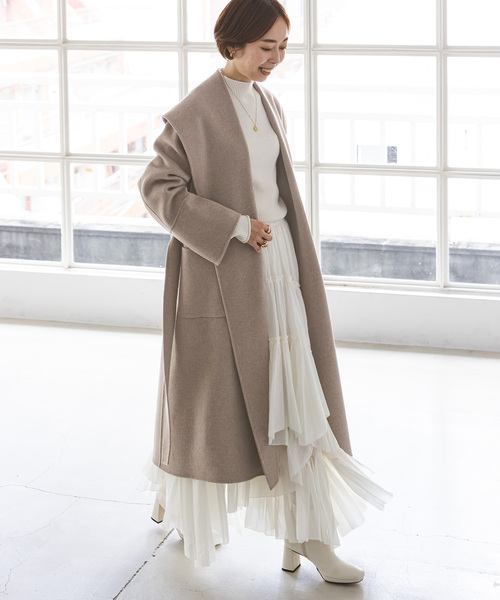 NOBLE（ノーブル） コート 38 モカ レディース : ZOZOTOWN Yahoo!店