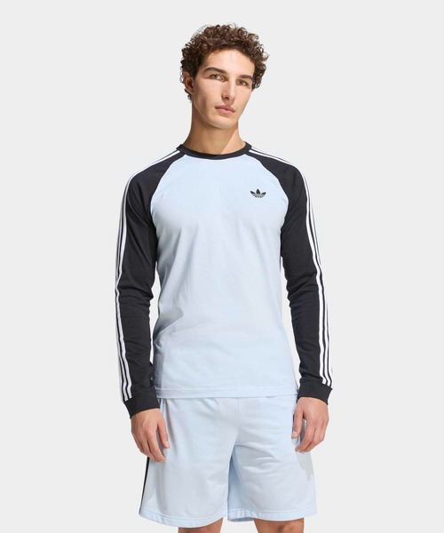 adidas（アディダス） tシャツ スリーストライプス ロングスリーブ T