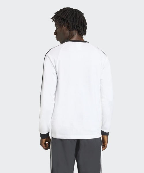 adidas originals スリーストライプス　ロングTシャツ ロンT adidas（アディダス） tシャツ スリーストライプス ロングスリーブ T