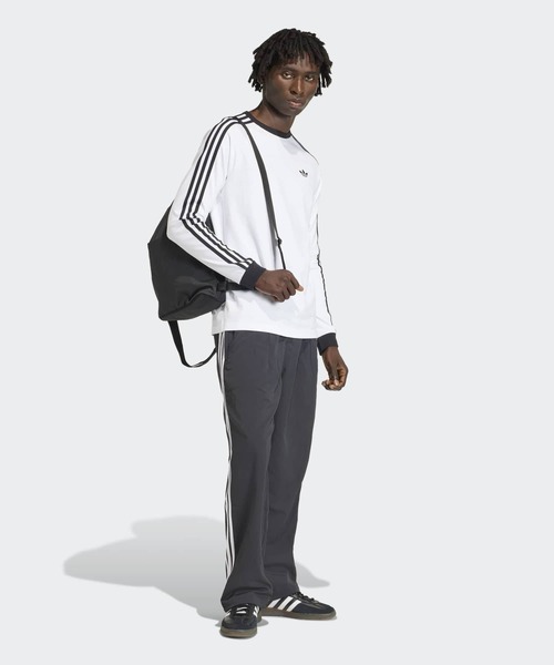 adidas（アディダス） tシャツ スリーストライプス ロングスリーブ T