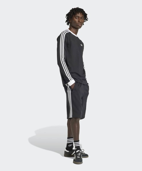 adidas（アディダス） tシャツ スリーストライプス ロングスリーブ T