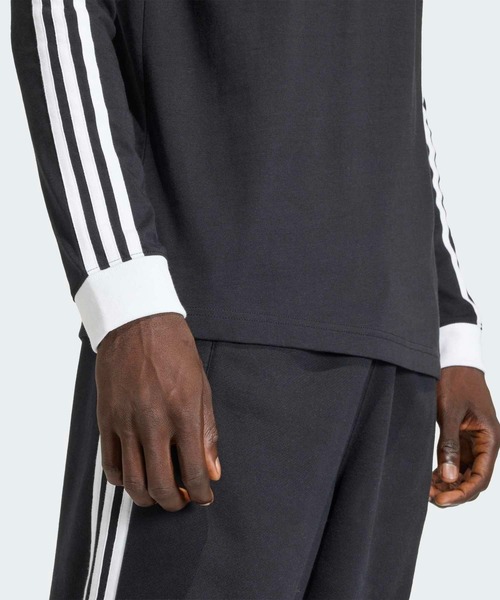 adidas（アディダス） tシャツ スリーストライプス ロングスリーブ T