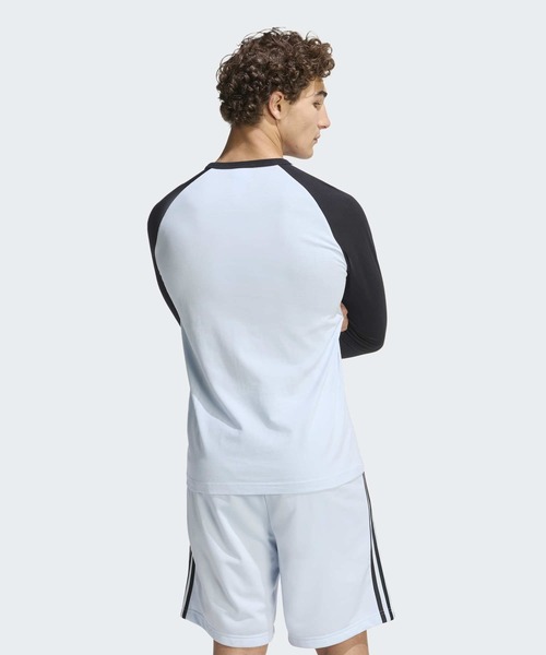 adidas（アディダス） tシャツ スリーストライプス ロングスリーブ T