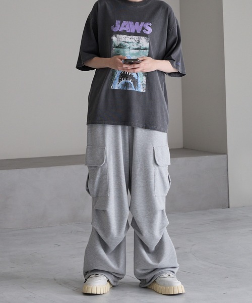 「CIASENSE」 スウェットパンツ S ブラック メンズ_画像6