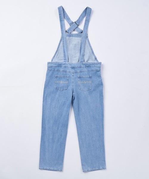 「RUSTY」 「KIDS」オーバーオール 130 ライトブルー キッズ_画像3