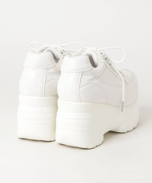 「attagirl」 ローカットスニーカー 4L ホワイト レディース_画像2