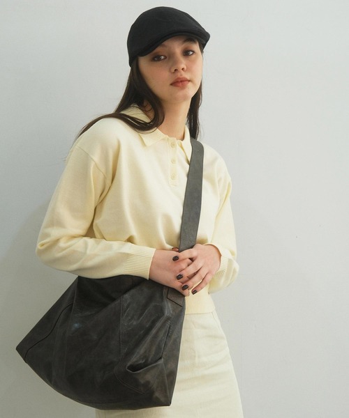 「TINA：JOJUN」 ショルダーバッグ F ダークブラウン レディース_画像7