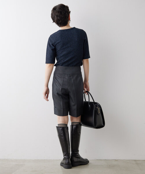 Whim Gazette（ウィム ガゼット） ハーフパンツ FREE チャコールグレー