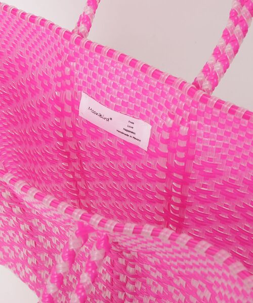 MAISON mou（メゾンムー） かごバッグ カゴバッグ 「Moon Bird/ムーン