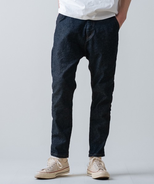 ジーンズ rehacer : Narrow Easy Denim Pants メンズ