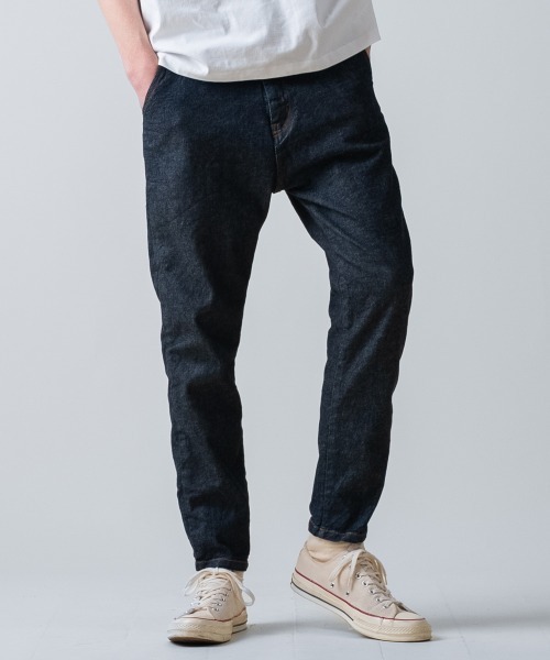 ジーンズ rehacer : Narrow Easy Denim Pants メンズ
