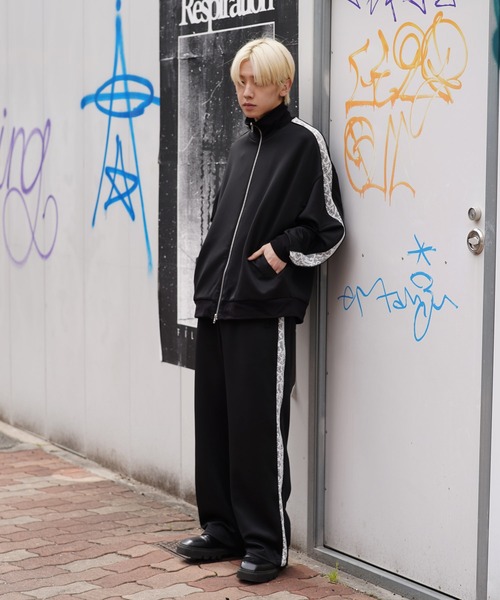 「G.O.C」 ブルゾン LARGE ブラック メンズ_画像3