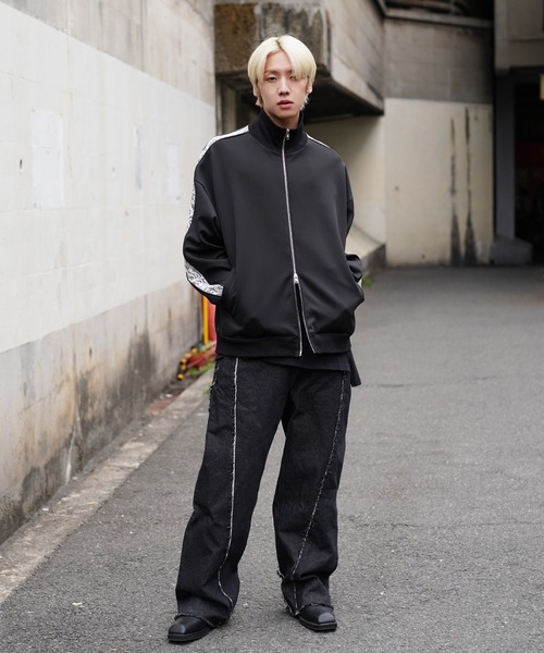 「G.O.C」 ブルゾン LARGE ブラック メンズ_画像4