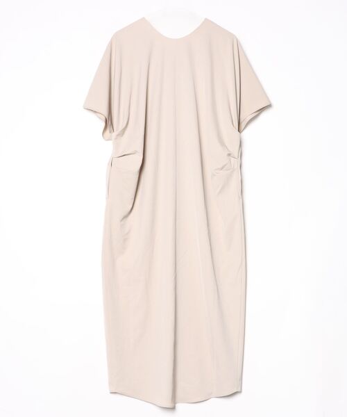 「MARW UNITED ARROWS」 半袖ワンピース 36 ベージュ レディースの画像