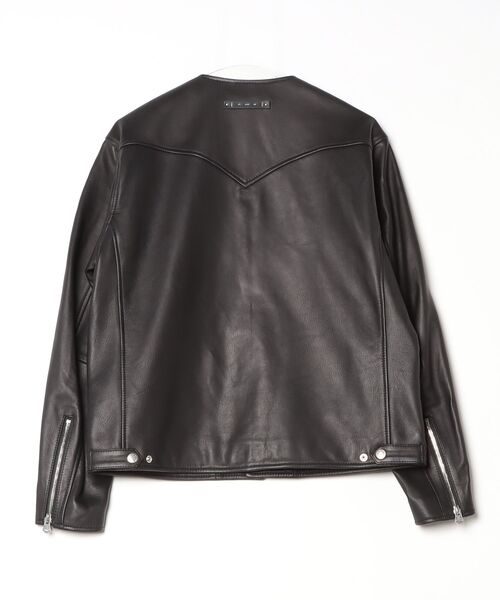 美品‼️the crimie クライミー　シングルレザージャケット THE CRIMIE ザ クライミー バッファローレザー ジップアップ シングル