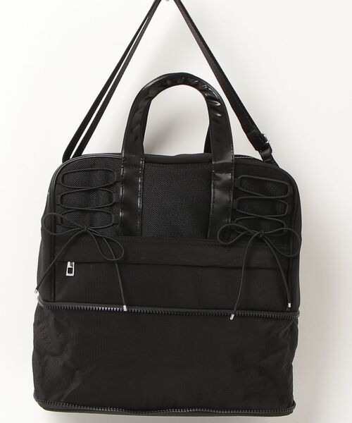 「Ray BEAMS」 2WAYバッグ - ブラック レディース_画像3