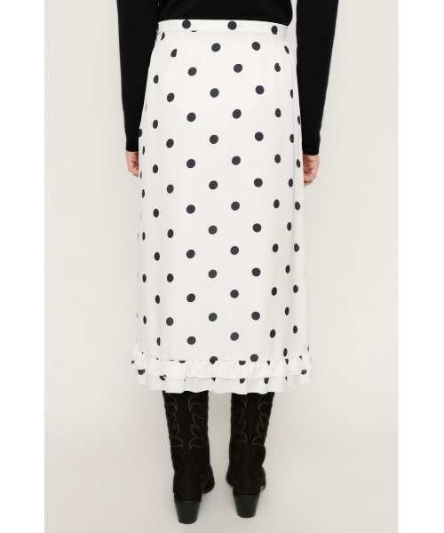 SLY（スライ） スカート MICHIXSLY DOTS SK ミチスライドットスカート  