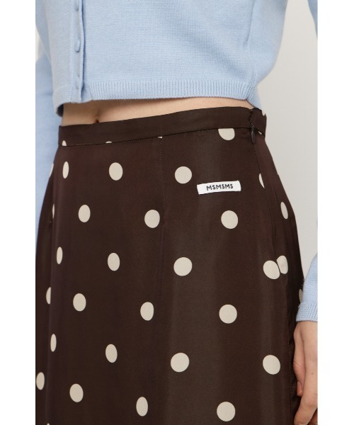 SLY（スライ） スカート MICHIXSLY DOTS SK ミチスライドットスカート