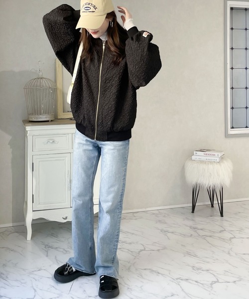 「Java」 ブルゾン X-LARGE ホワイト系その他 レディース_画像4