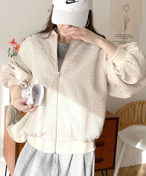 「Java」 ブルゾン X-LARGE ホワイト系その他 レディース_画像8