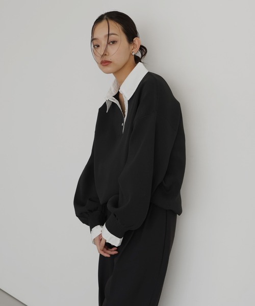 「hellam」 長袖ニット FREE アイボリー レディース_画像9