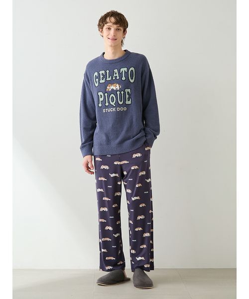 gelato pique（ジェラートピケ） パジャマ 「HOMME」エアリーモコ