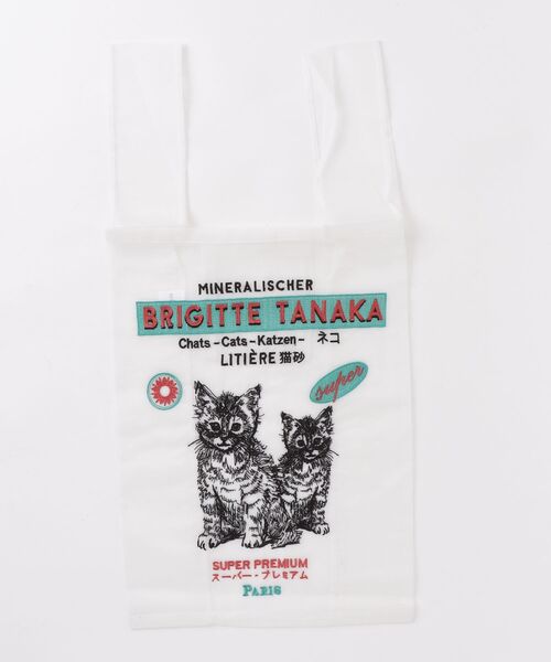 brigitte tanaka（ブリジットタナカ） トートバッグ 別注 CAT BAG