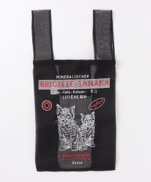 brigitte tanaka（ブリジットタナカ） トートバッグ 別注 CAT BAG