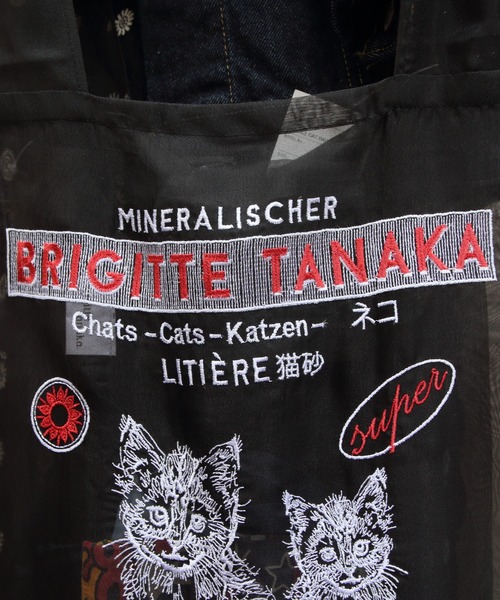 brigitte tanaka（ブリジットタナカ） トートバッグ 別注 CAT BAG