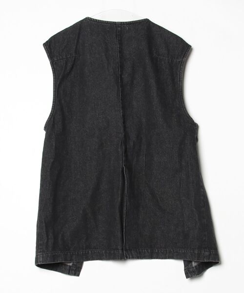 「select MOCA」 ベスト M ブラック レディース_画像2