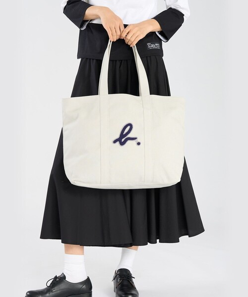 agnes b.（アニエスベー） トートバッグ WEBスペシャル ”b.” ロゴ