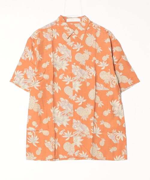 A blends アロハシャツ tシャツ パイナップルアロハシャツ メンズ