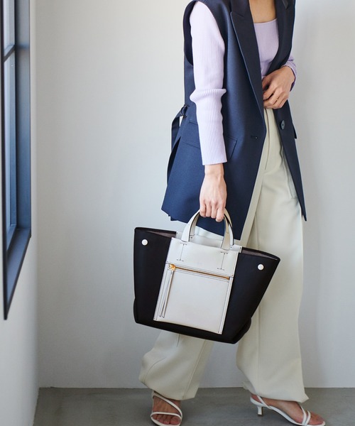 「E'POR」 2WAYバッグ FREE ベージュ レディース_画像6