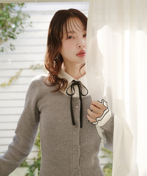 ワンピース Frill Tiered Mini Onepiece Frill Tiered Mini Onepiece｜evelyn（エブリン）公式通販サイト