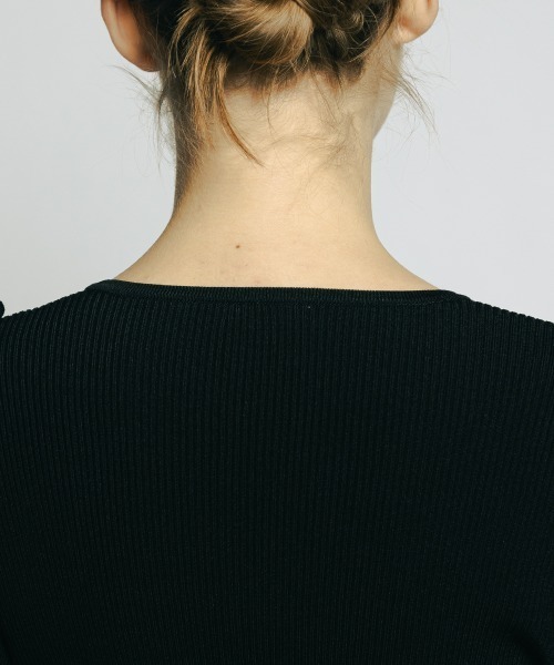 「Sov.」 ニットカーディガン 38 オフホワイト レディース_画像7