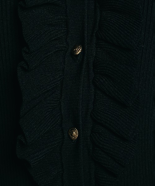 「Sov.」 ニットカーディガン 38 オフホワイト レディース_画像9