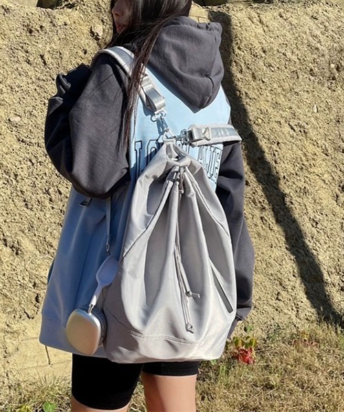 「gossip!ロサンゼルス」 2WAYバッグ FREE ライトグレー レディース_画像6