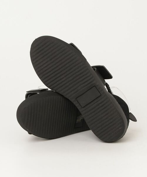 TOGA PULLA ブラックフラットサンダル TOGA PULLA（トーガ プルラ） フラットサンダル 38 ブラック