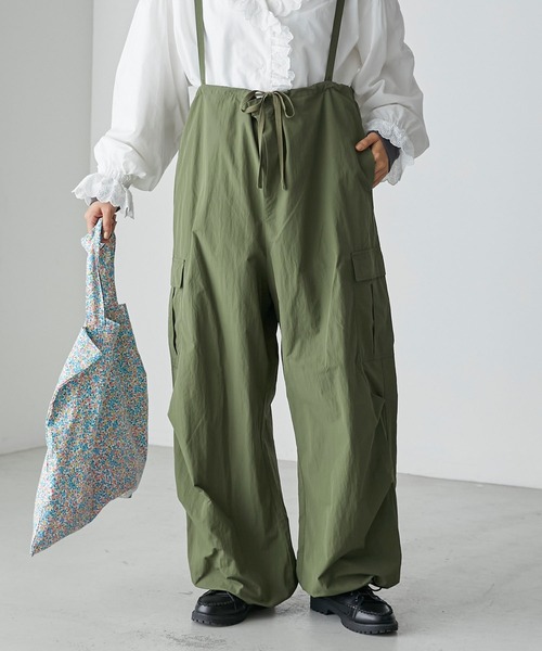 「forksy.」 カーゴパンツ FREE カーキ レディース_画像5