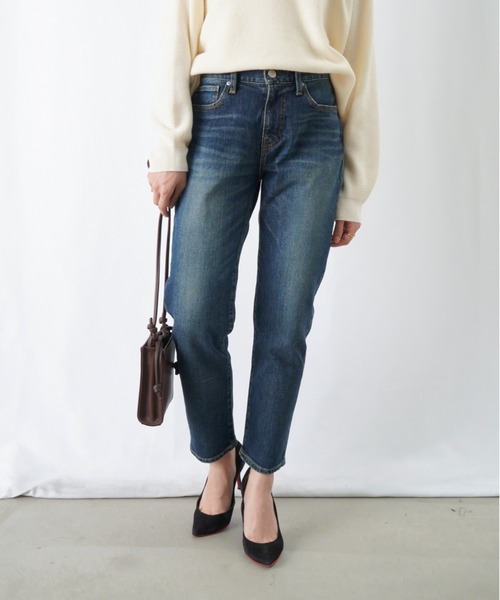 「Munich」 デニムパンツ SMALL インディゴブルー レディース_画像2