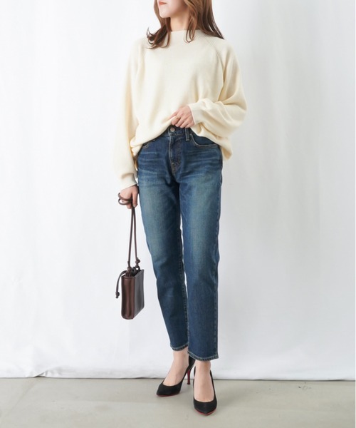 「Munich」 デニムパンツ SMALL インディゴブルー レディース_画像3