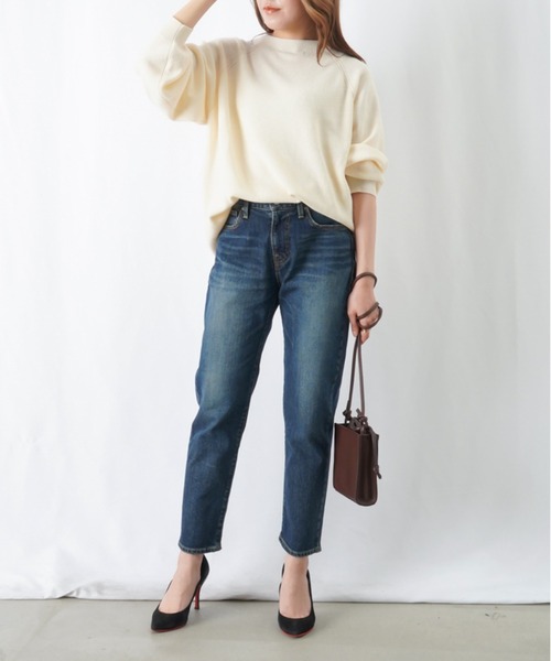 「Munich」 デニムパンツ SMALL インディゴブルー レディース_画像5