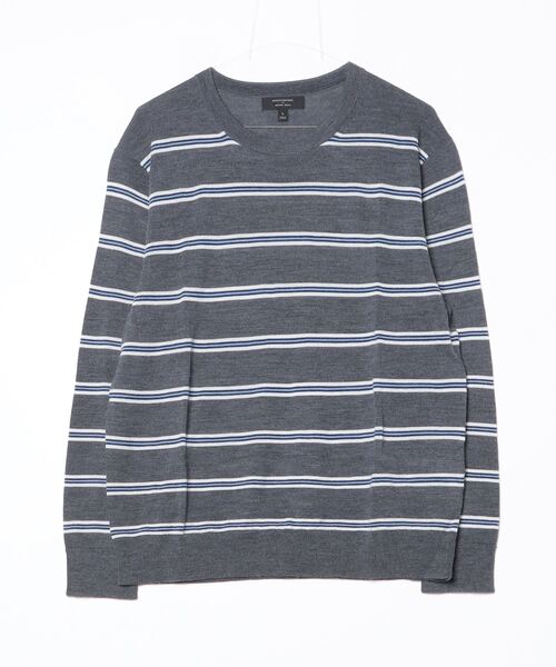 「BANANA REPUBLIC FACTORY STORE」 長袖ニット L グレー メンズ_画像6
