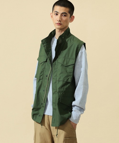 「ALPHA_」 ベスト X-LARGE ブラック メンズ_画像4