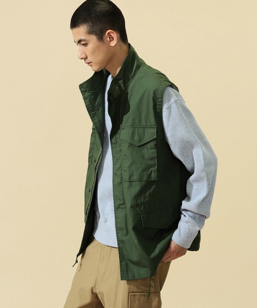 「ALPHA_」 ベスト X-LARGE ブラック メンズ_画像5