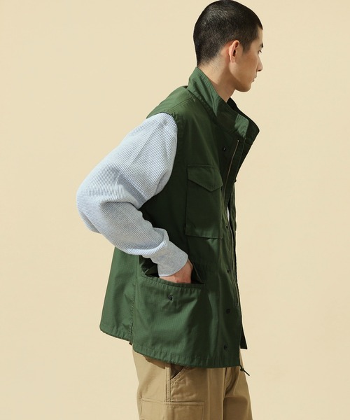 「ALPHA_」 ベスト X-LARGE ブラック メンズ_画像6