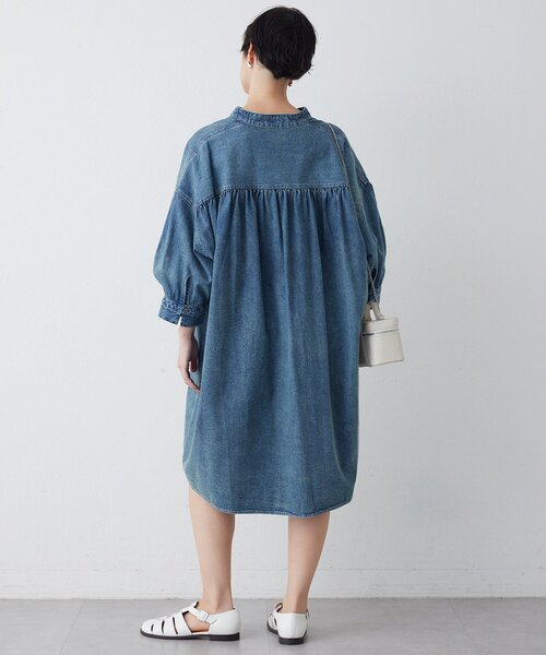 Whim Gazette（ウィム ガゼット） ブラウス シャツ DENIM刺繍