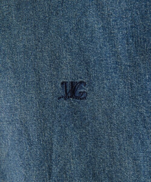 Whim Gazette（ウィム ガゼット） ブラウス シャツ DENIM刺繍