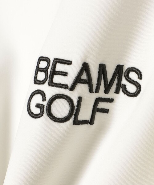 「BEAMS GOLF」 長袖Tシャツ LARGE ブラウン メンズの画像